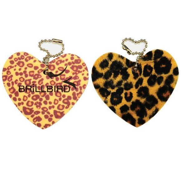 Leopard print heart file