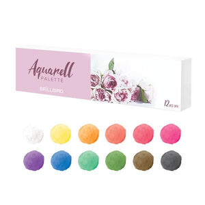 Aquarell Pallet includes 12 colours