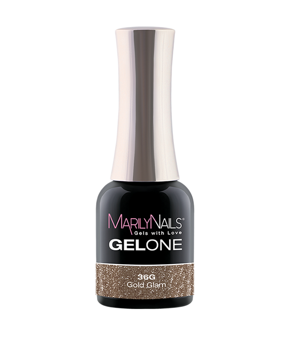 MarilyNails GelOne - 36g Gold glam