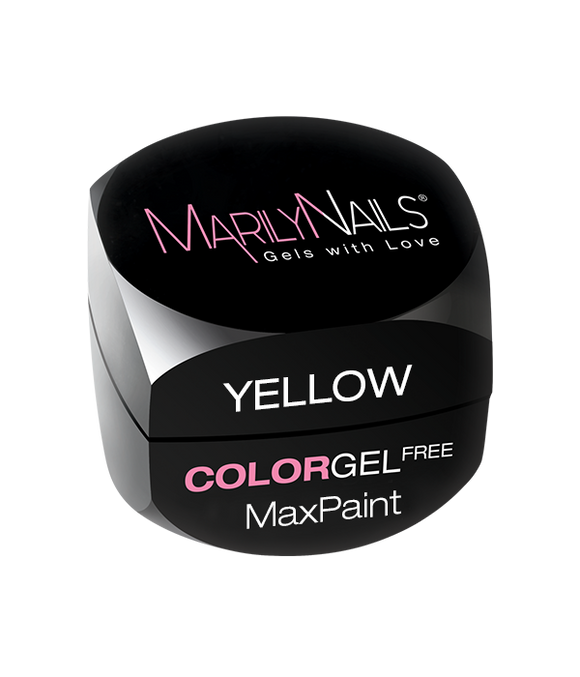 MarilyNails MaxPaint color gel - Yellow