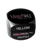 MarilyNails MaxPaint color gel - Yellow