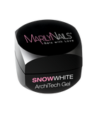 MarilyNails ArchiTech snowwhite gel