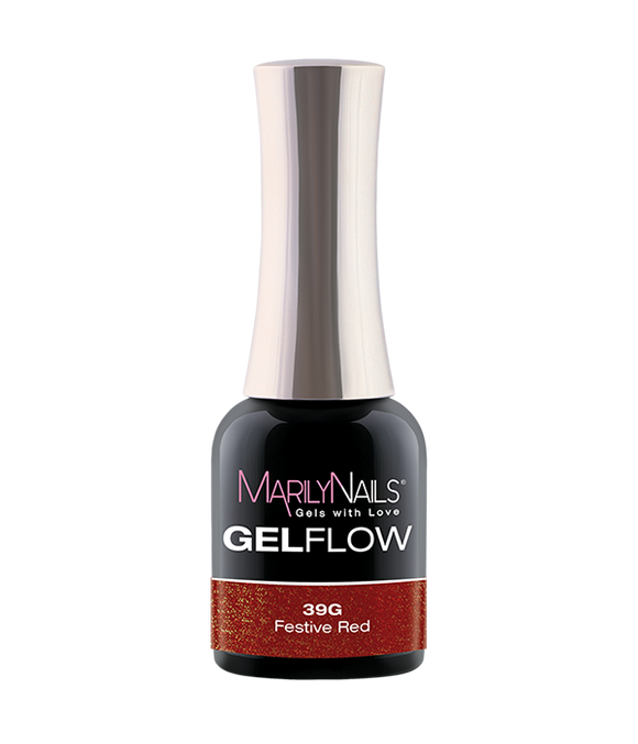 MarilyNails GelFlow - 39g Festive red